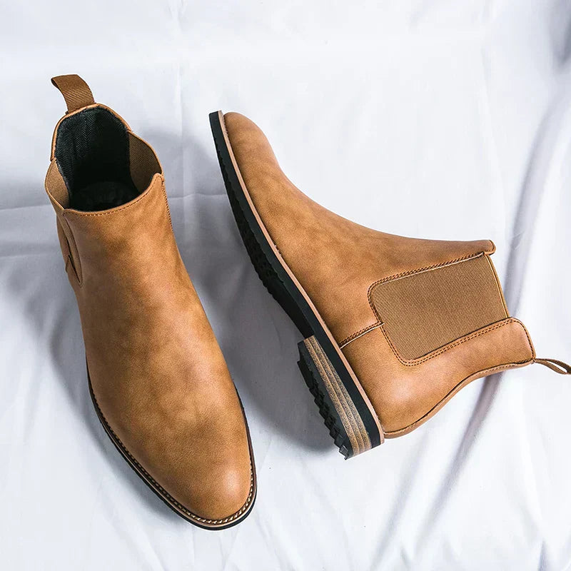 Kayden | Botine Chelsea din Piele Premium