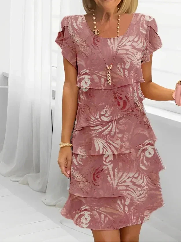 Deborah - Rochie Elegantă cu Detalii Volan