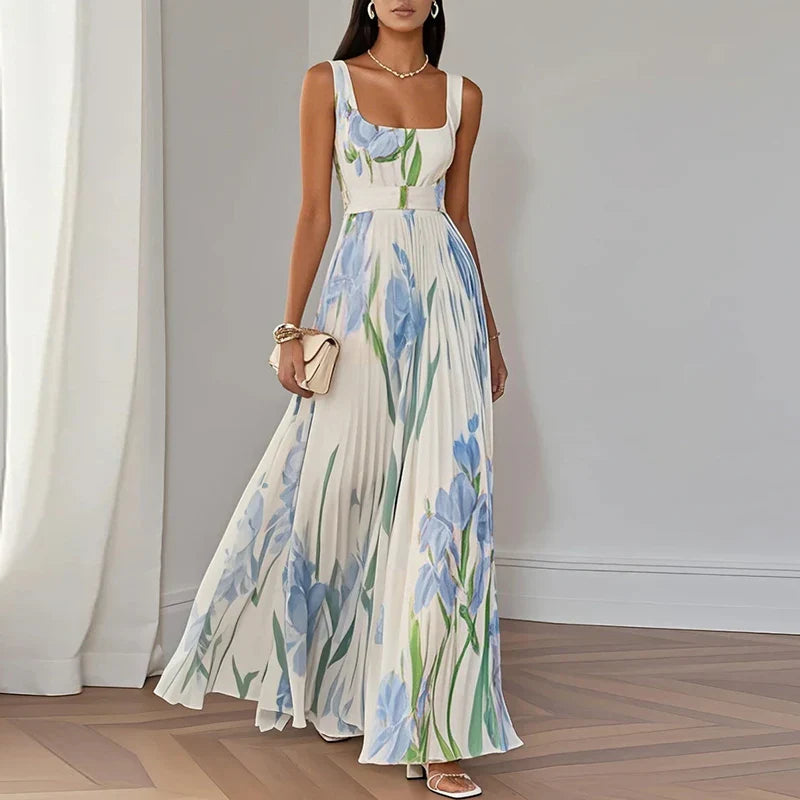 Ilinca | Rochie Maxi cu Flori