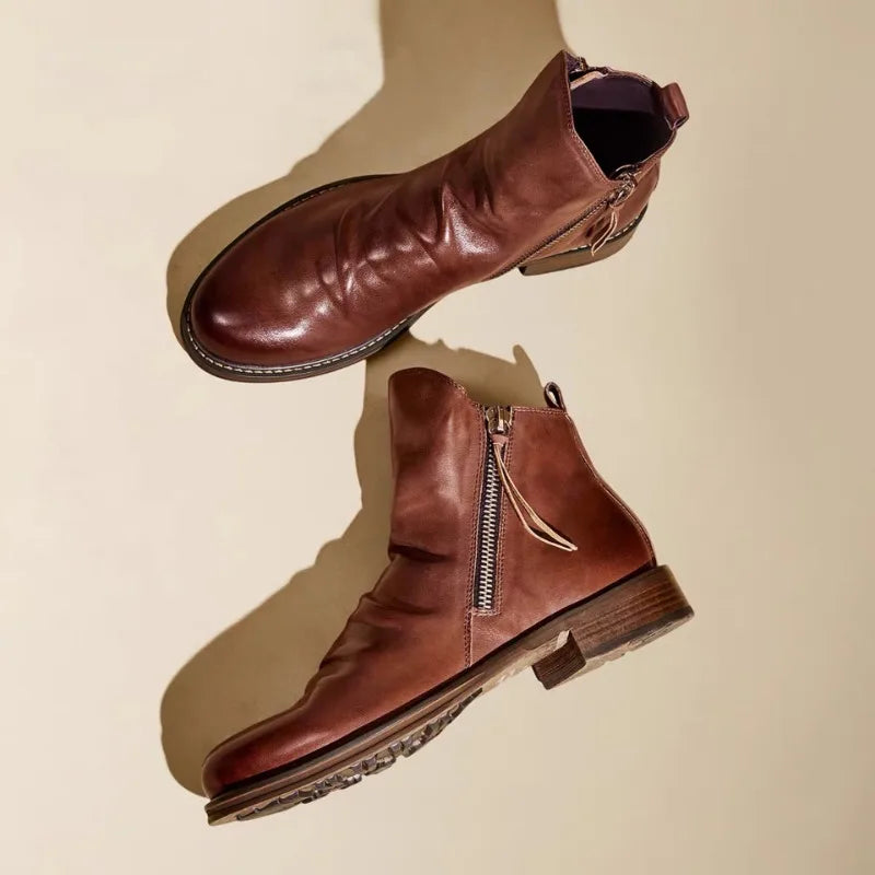 Owens | Botine Chelsea din Piele Premium