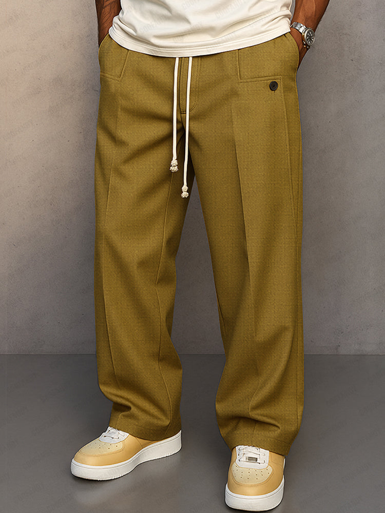 TIMO | Pantaloni Eleganți cu Șiret