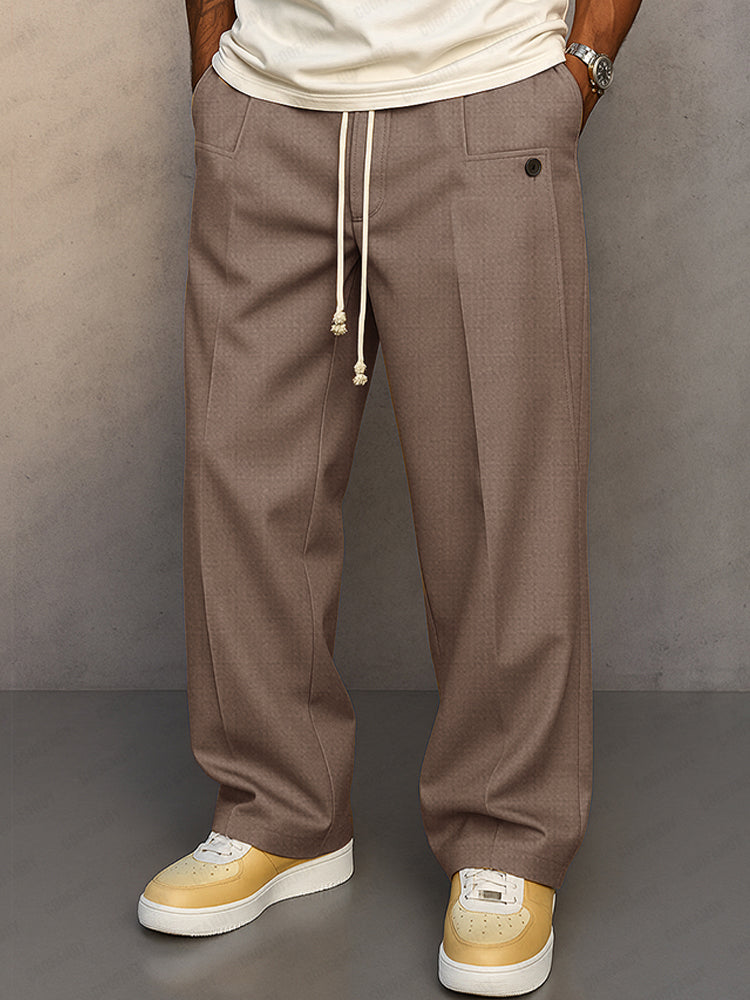 TIMO | Pantaloni Eleganți cu Șiret