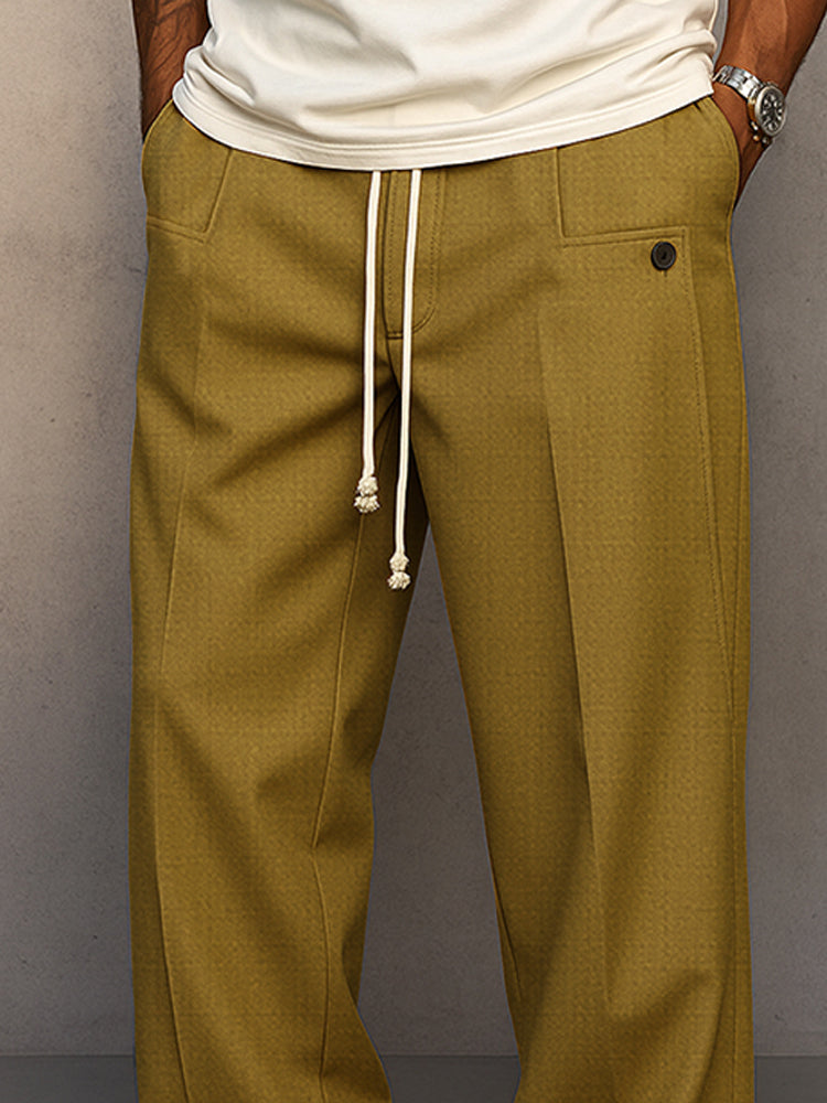 TIMO | Pantaloni Eleganți cu Șiret