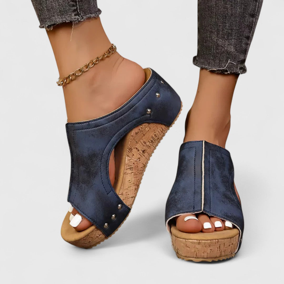 Marigo - Sandale ortopedice cu platformă, stil elegant
