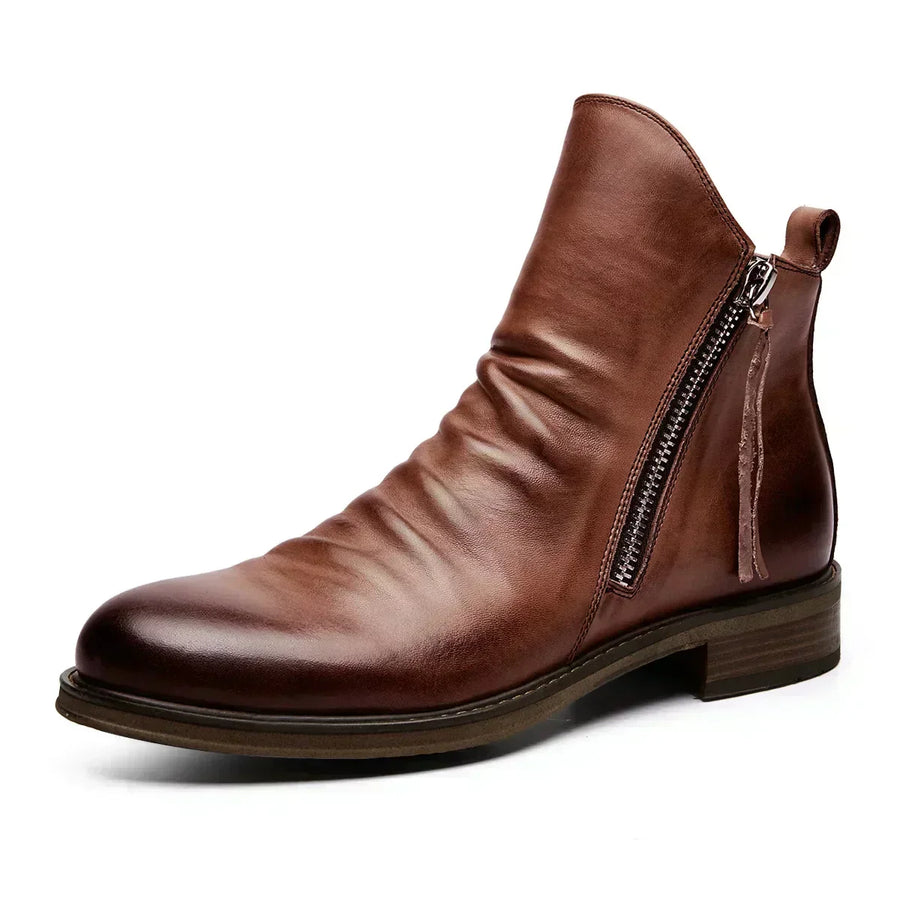 Owens | Botine Chelsea din Piele Premium