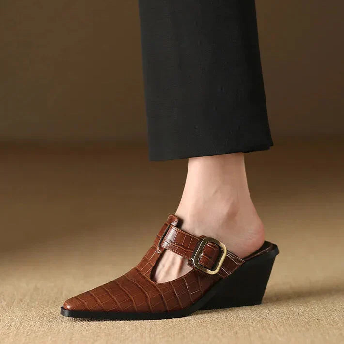 Mara – Mule Premium cu Model Croco