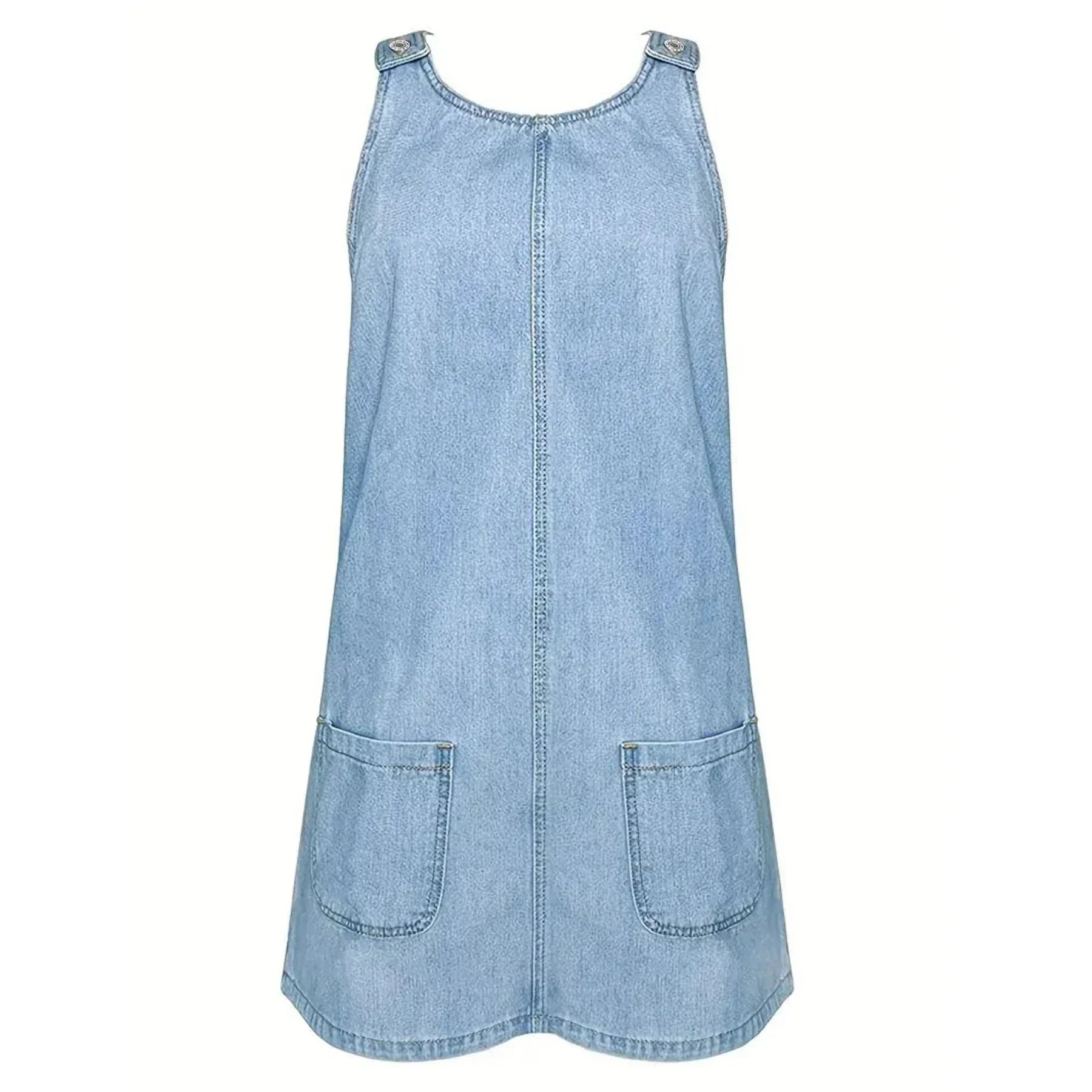 Saylor™ | Rochie Denim Confortabilă