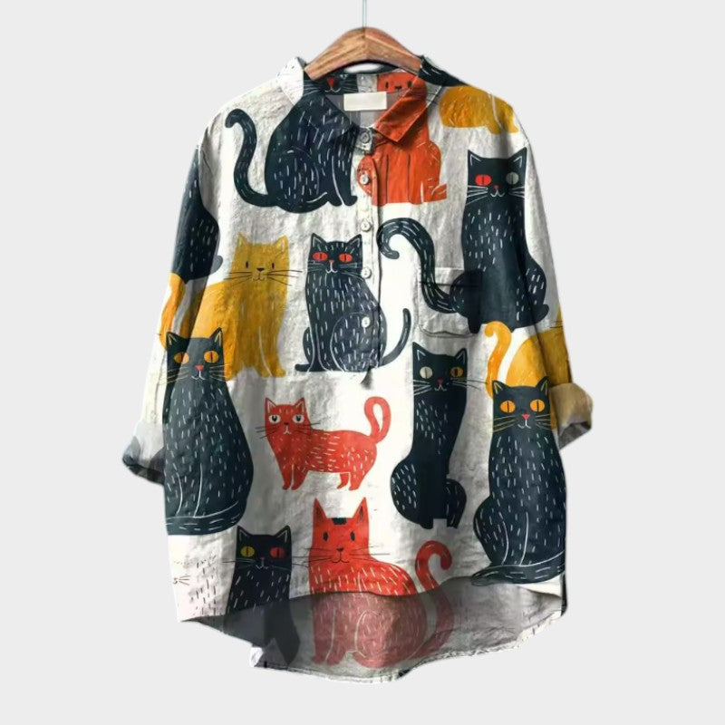 Josefine | Bluză de lux cu detalii din dantelă