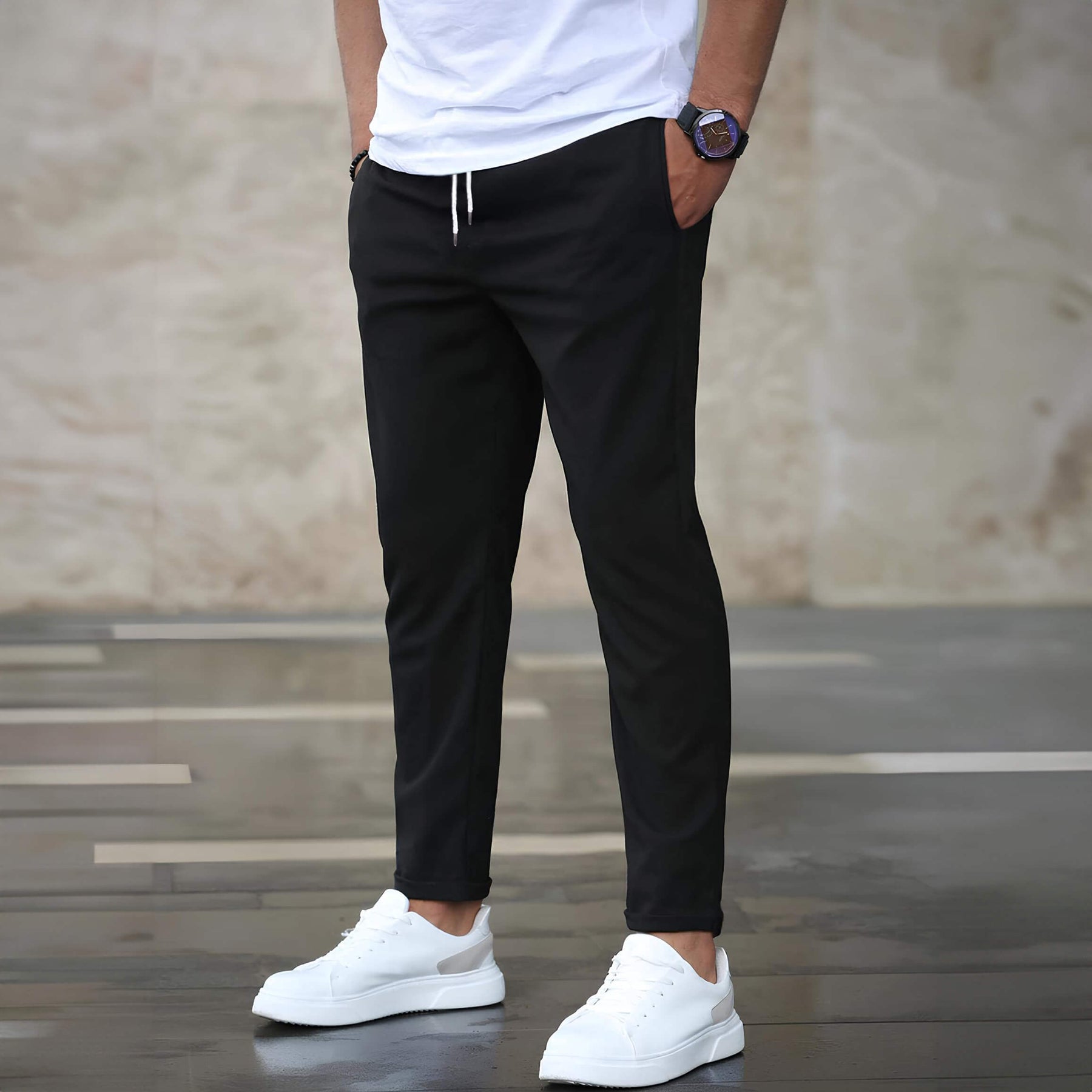 Lorenzo | Pantaloni Eleganți cu Stretch
