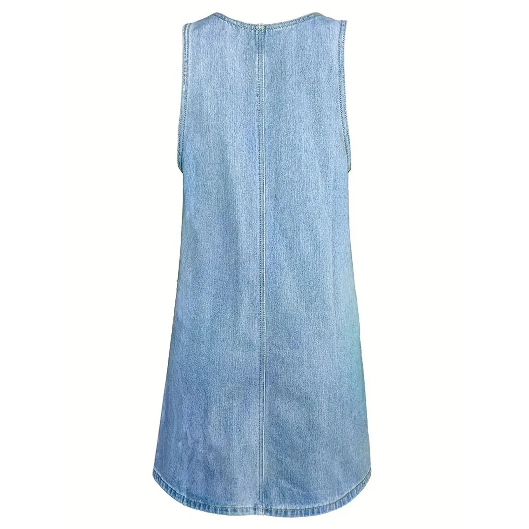 Saylor™ | Rochie Denim Confortabilă