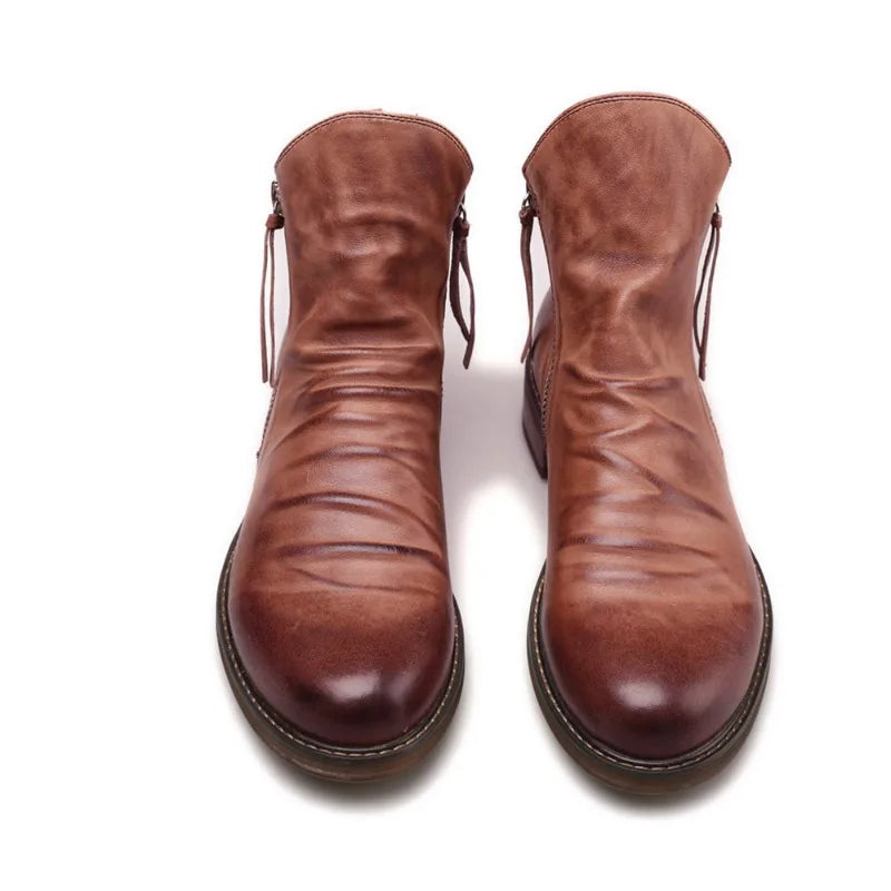 Owens | Botine Chelsea din Piele Premium