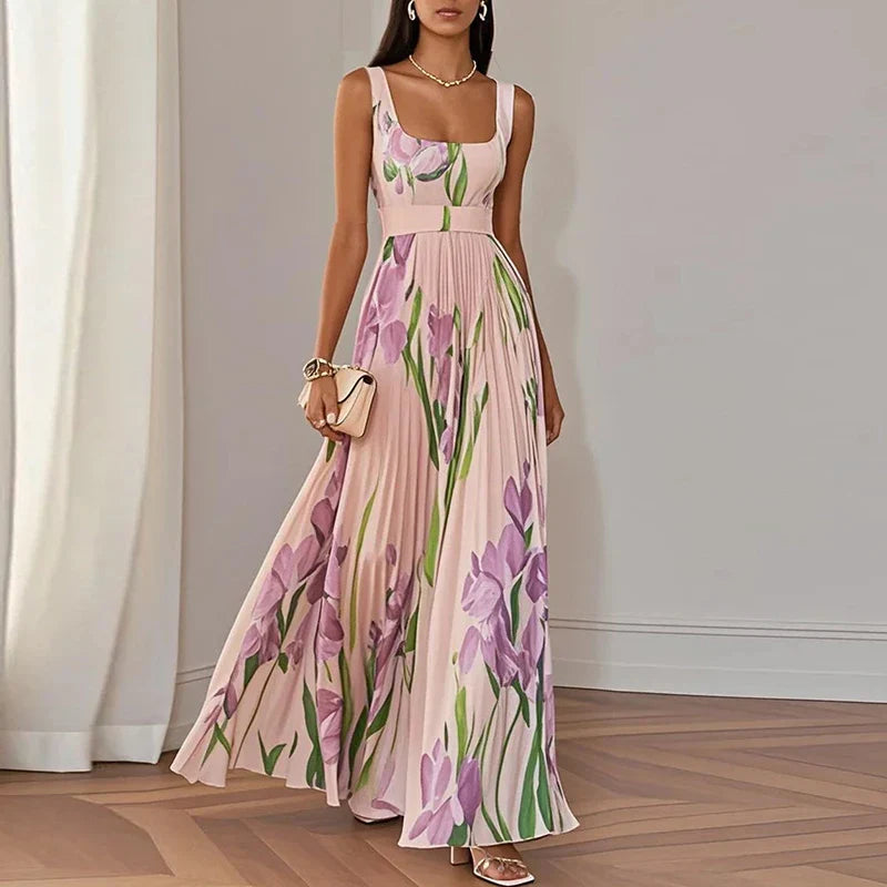 Ilinca | Rochie Maxi cu Flori
