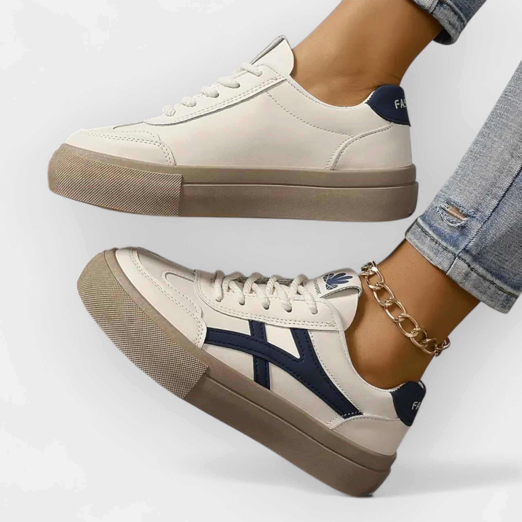 Adidași Retro cu Talpă Înălțată