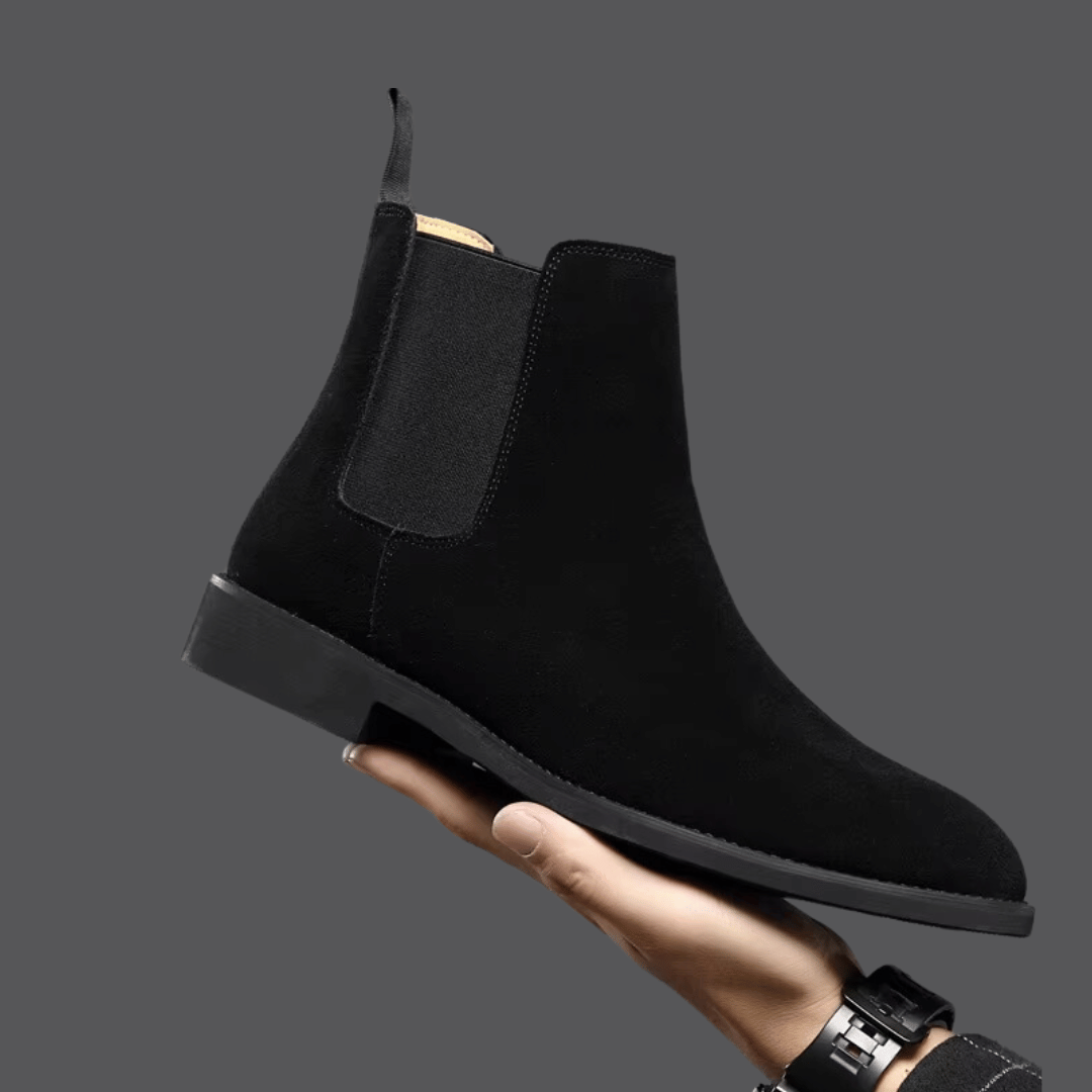 Bradley | Chelsea Boots din Daim