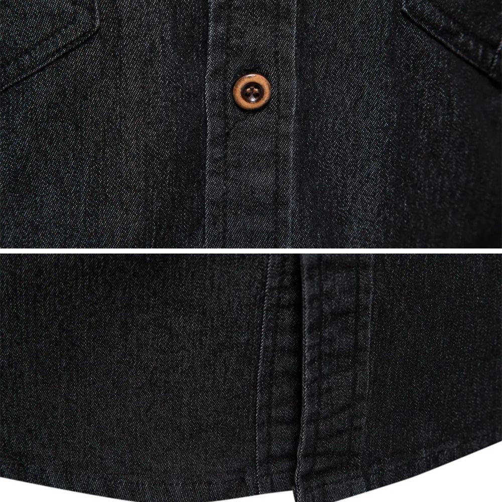 DŽIM – Cămașă din denim de bumbac