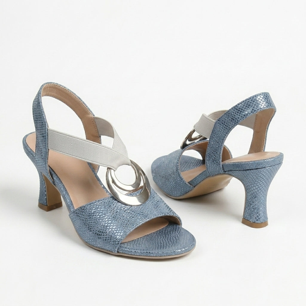 Viorica – Sandale Elegante cu Toc Subțire și Barete Delicate