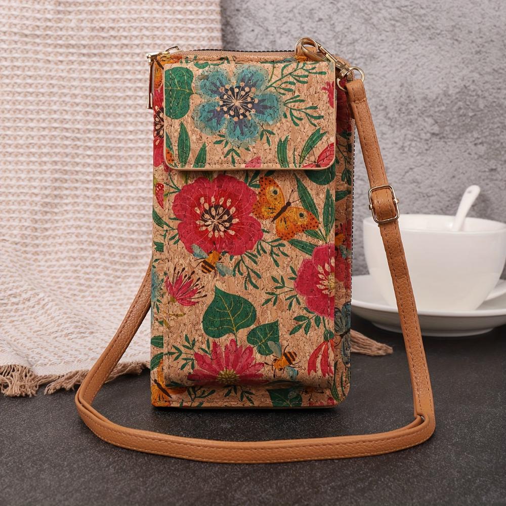 Natalia — Accesoriu Boho cu Flori pentru Geantă de Umăr