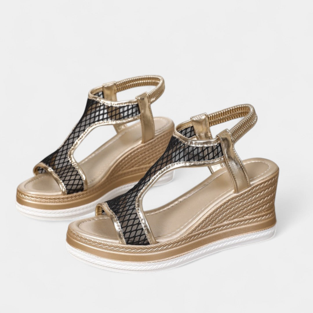Electra – Sandale Ortopedice Elegante cu Platformă pentru Femei