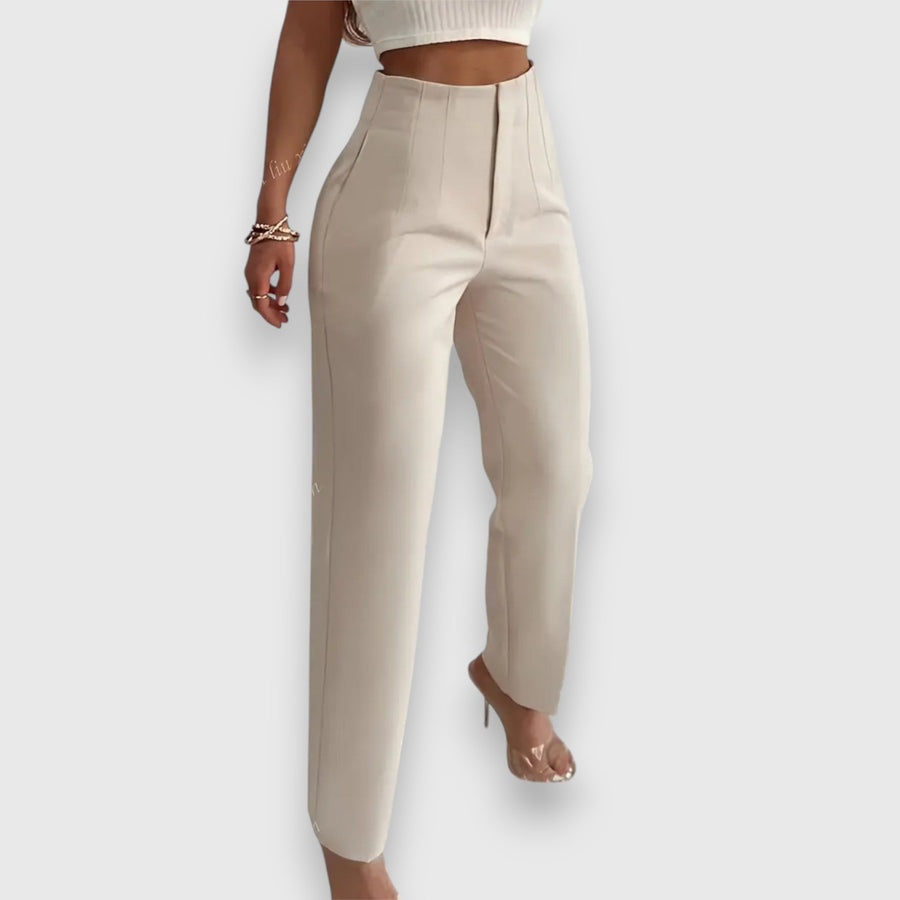 Verena – Pantaloni cu talie înaltă pentru un look elegant