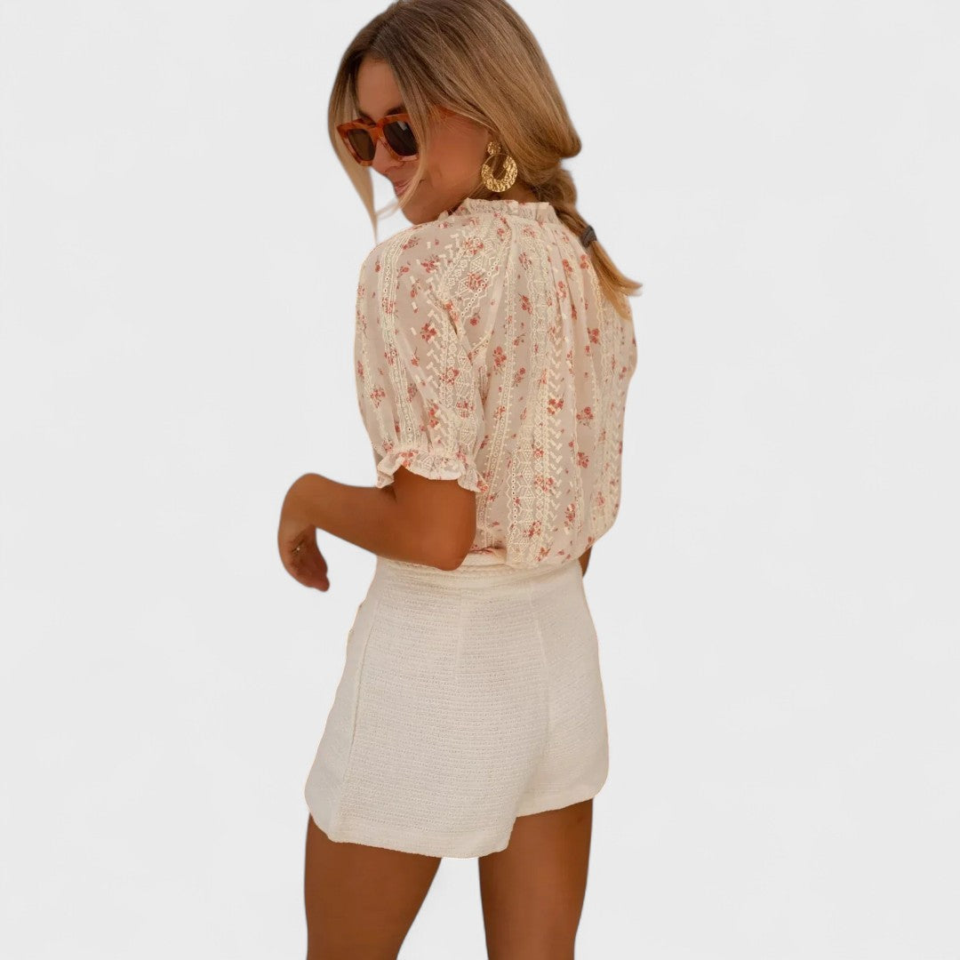 Barbora - Floral Blouse