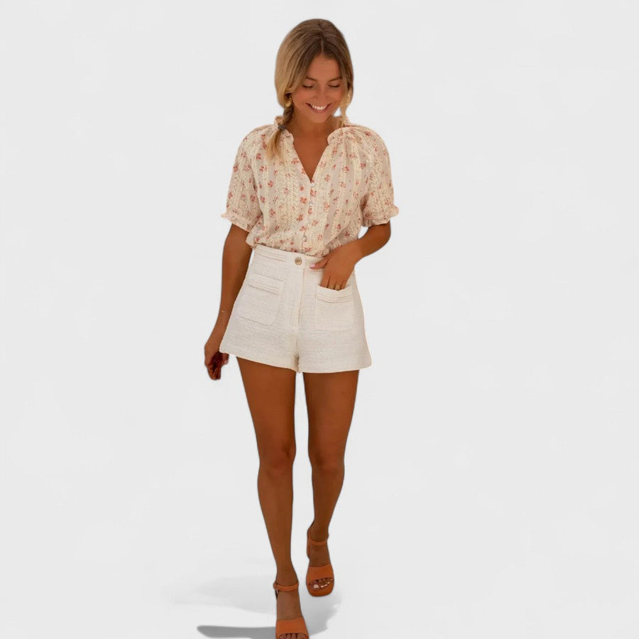 Barbora - Floral Blouse