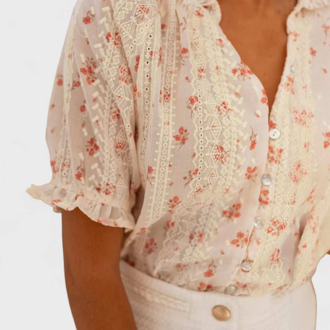 Barbora - Floral Blouse