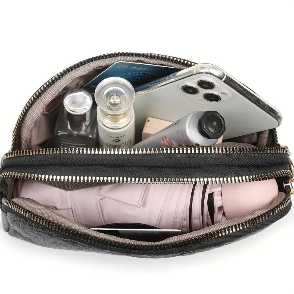 Cora — Mini Geantă Crossbody cu Design Exotic