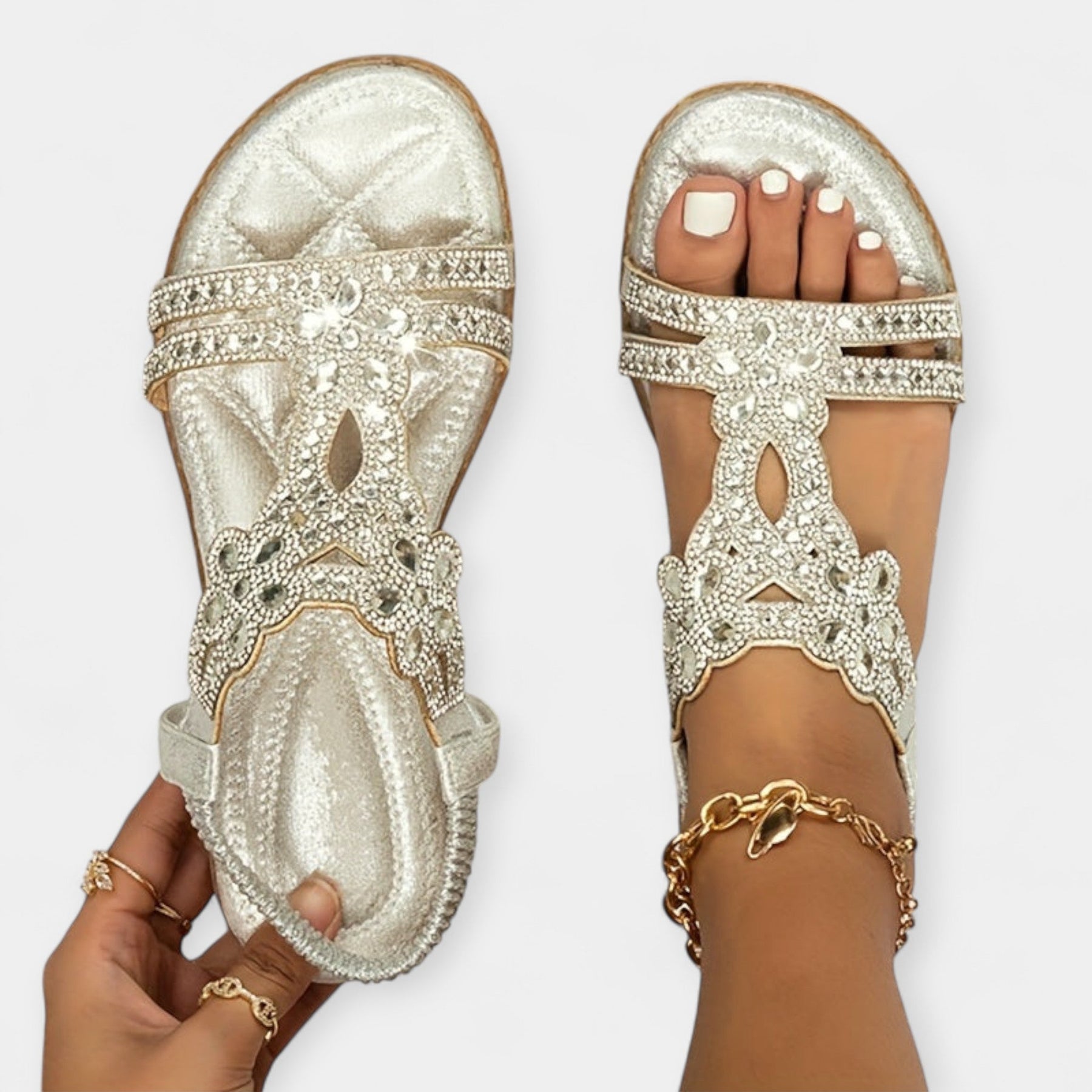 Sandale Ortopedice Stil Boho
