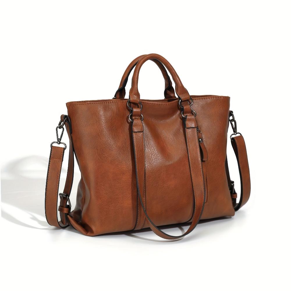 Bianca — Sac Shopper Vintage cu Eleganță Rafinată