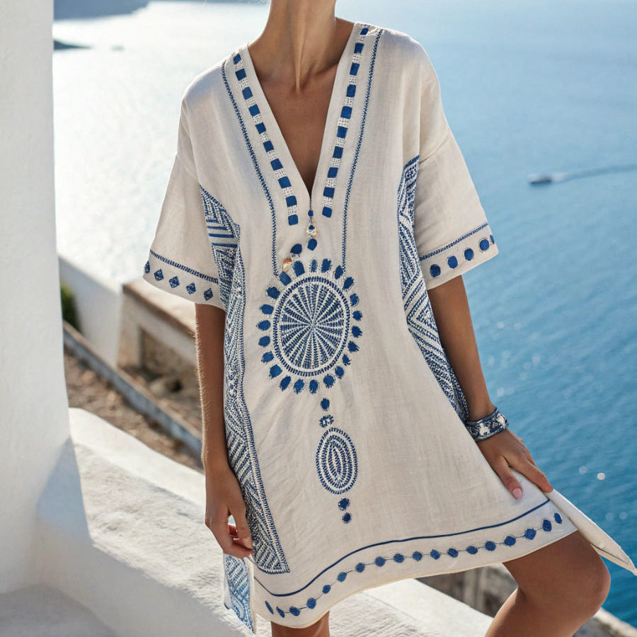 Mélina – Tunică Roz Santorini