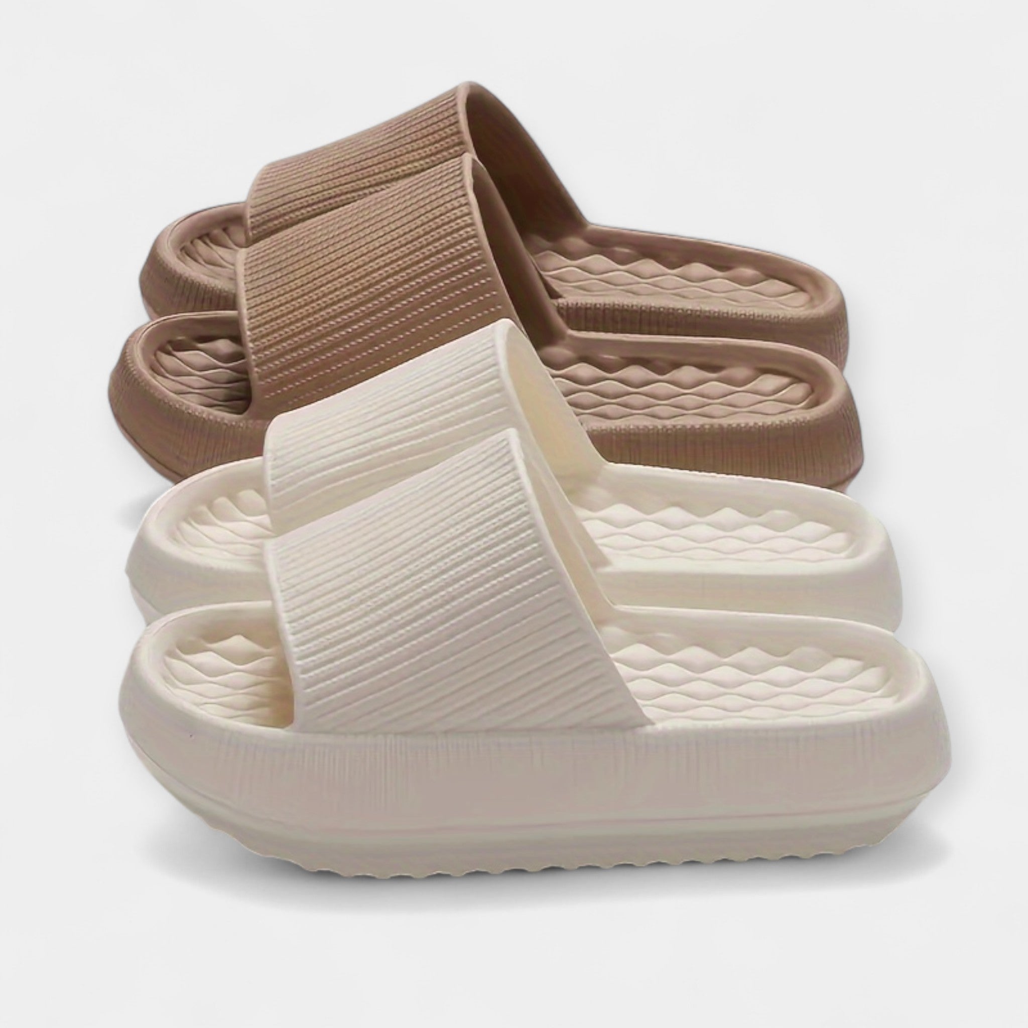 Sandale de Vară Slip-On cu Talpă Groasă