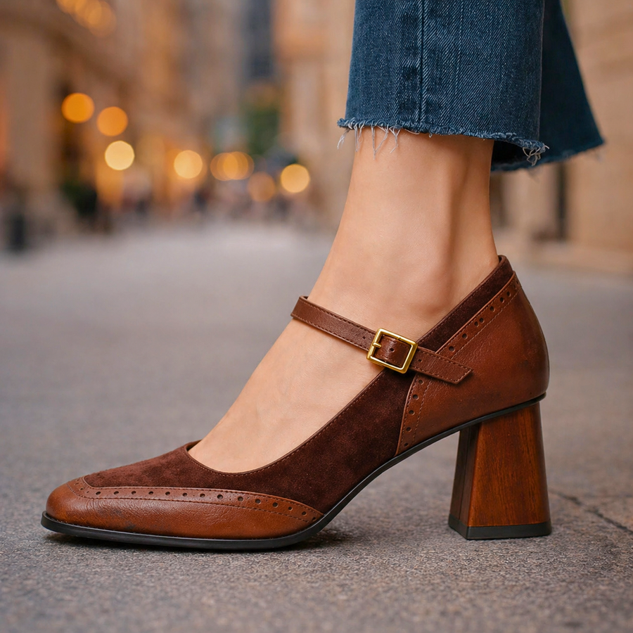 Elegant Merlot Grace Heeled Boots