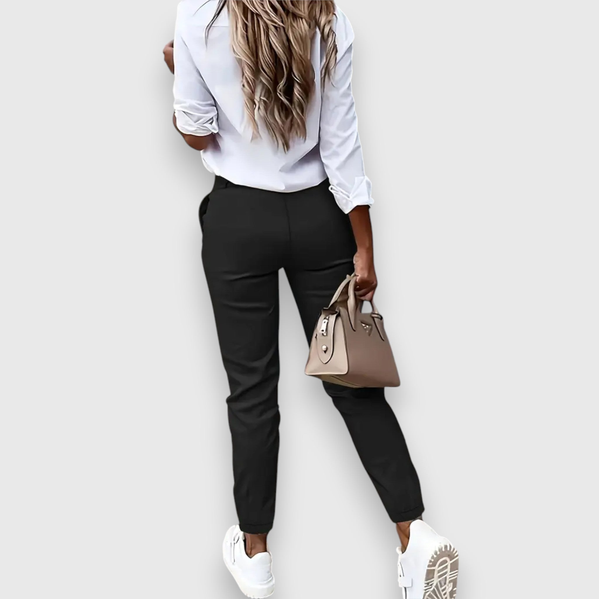 Izabel – Pantaloni eleganți cu talie înaltă pentru un stil rafinat