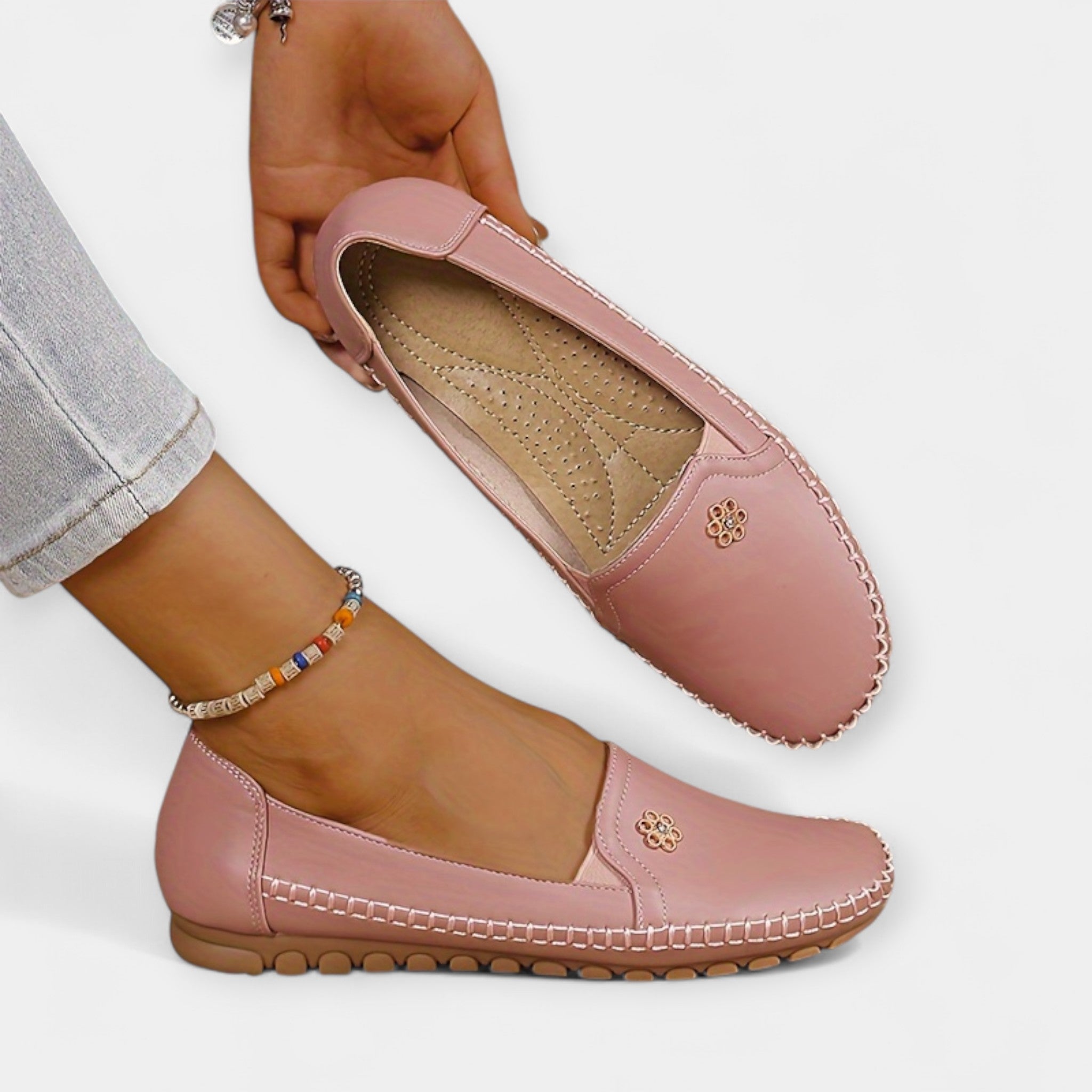 Pantofi Slip-On Confortabili cu Talpă Flexibilă