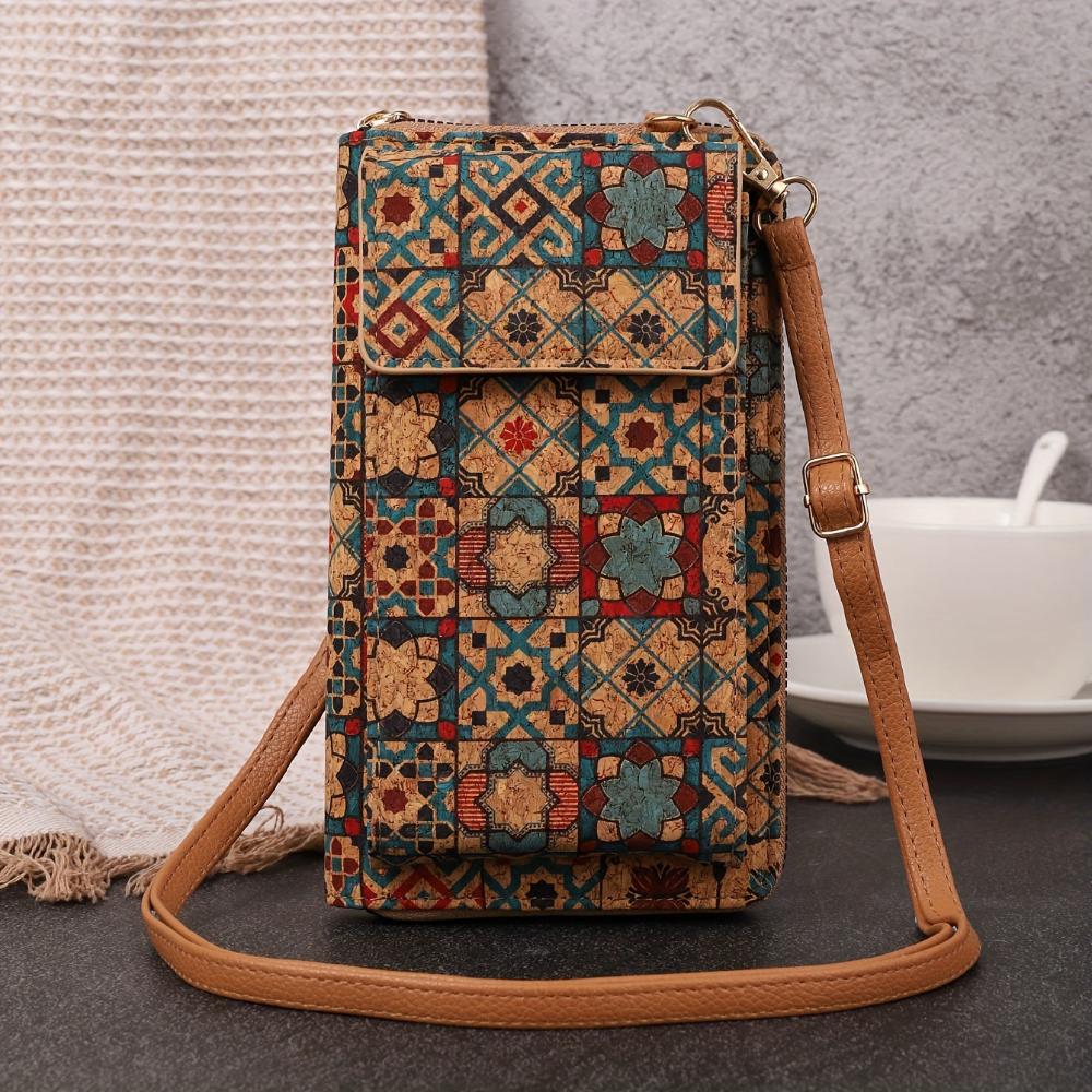 Natalia — Accesoriu Boho cu Flori pentru Geantă de Umăr