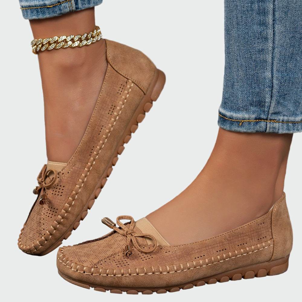 Pantofi slip-on confortabili cu talpă ortopedică