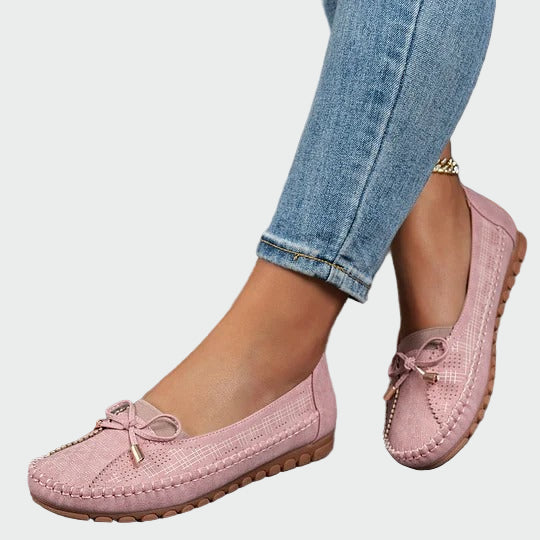 Pantofi slip-on confortabili cu talpă ortopedică