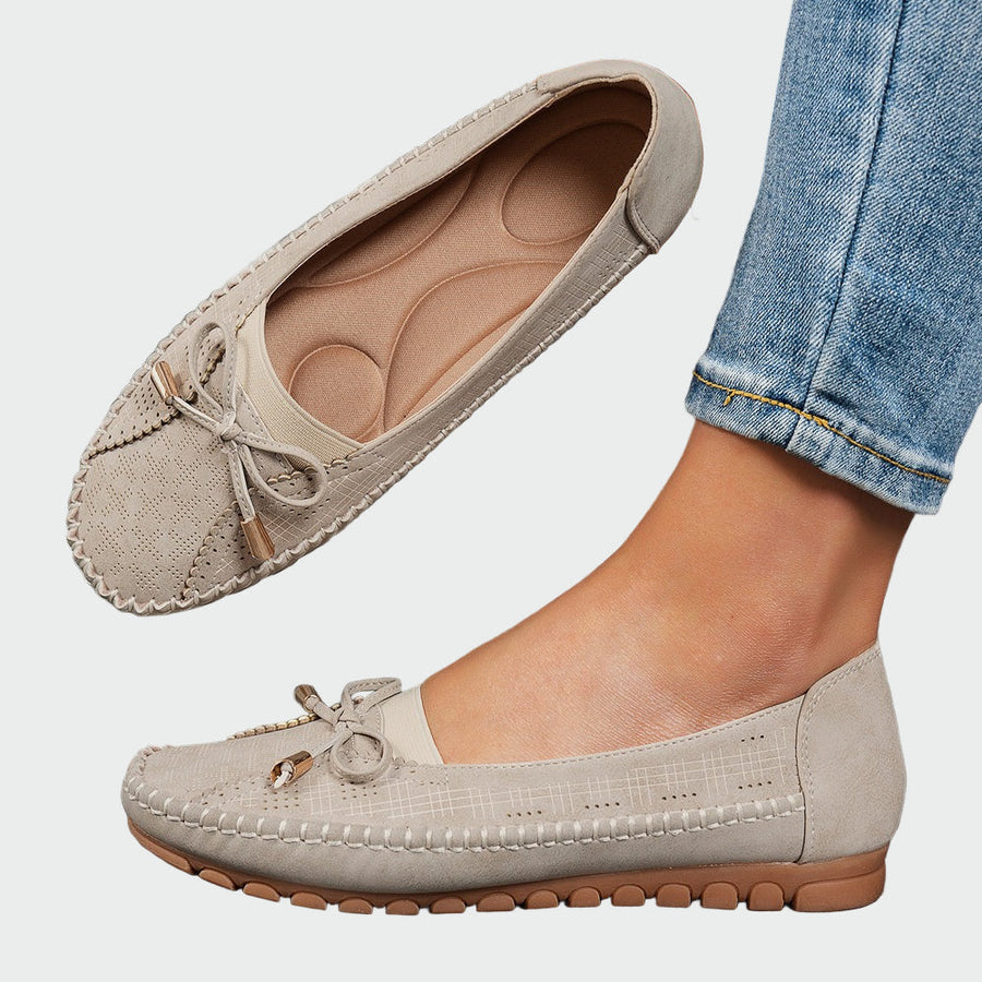 Pantofi slip-on confortabili cu talpă ortopedică