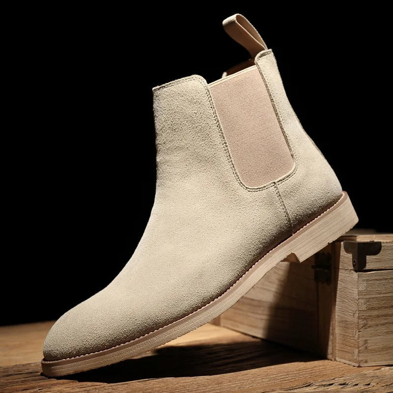 Bradley | Chelsea Boots din Daim