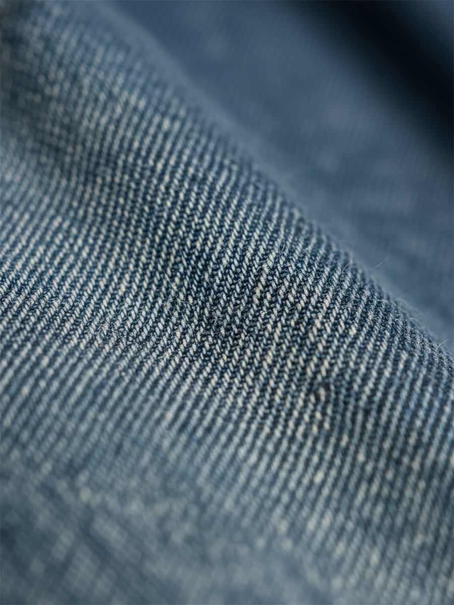 Karen™ | Rochie lungă din denim uzat