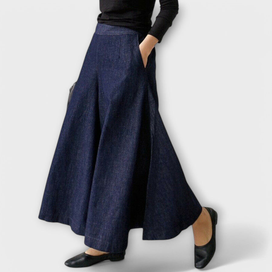 Antónia – Pantaloni cu Croi Larg pentru Femei