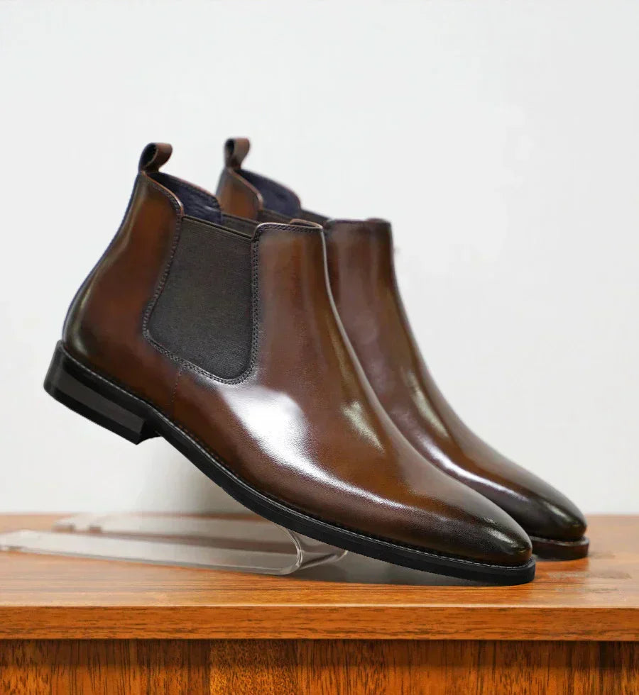 Blake | Botine Chelsea din piele elegantă