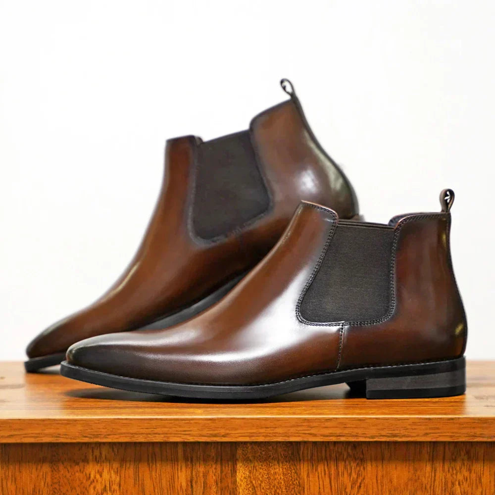 Blake | Botine Chelsea din piele elegantă