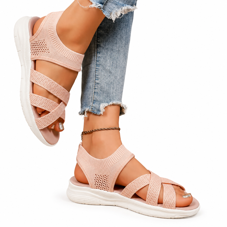 Alina - Sandale Tricot Confortabile