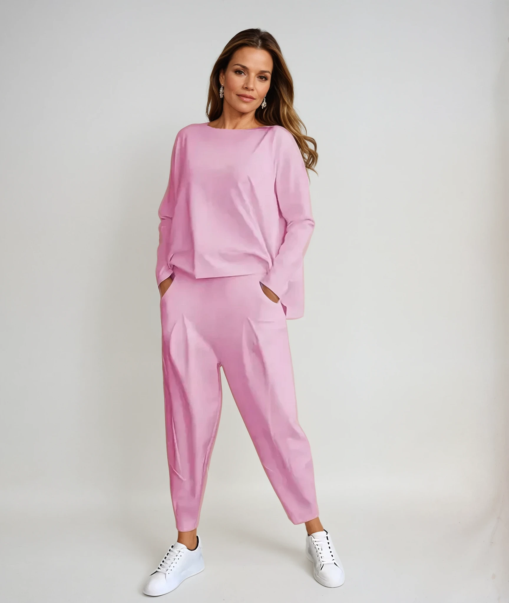 MAELYS – Set de Bumbac în Două Piese, Confortabil