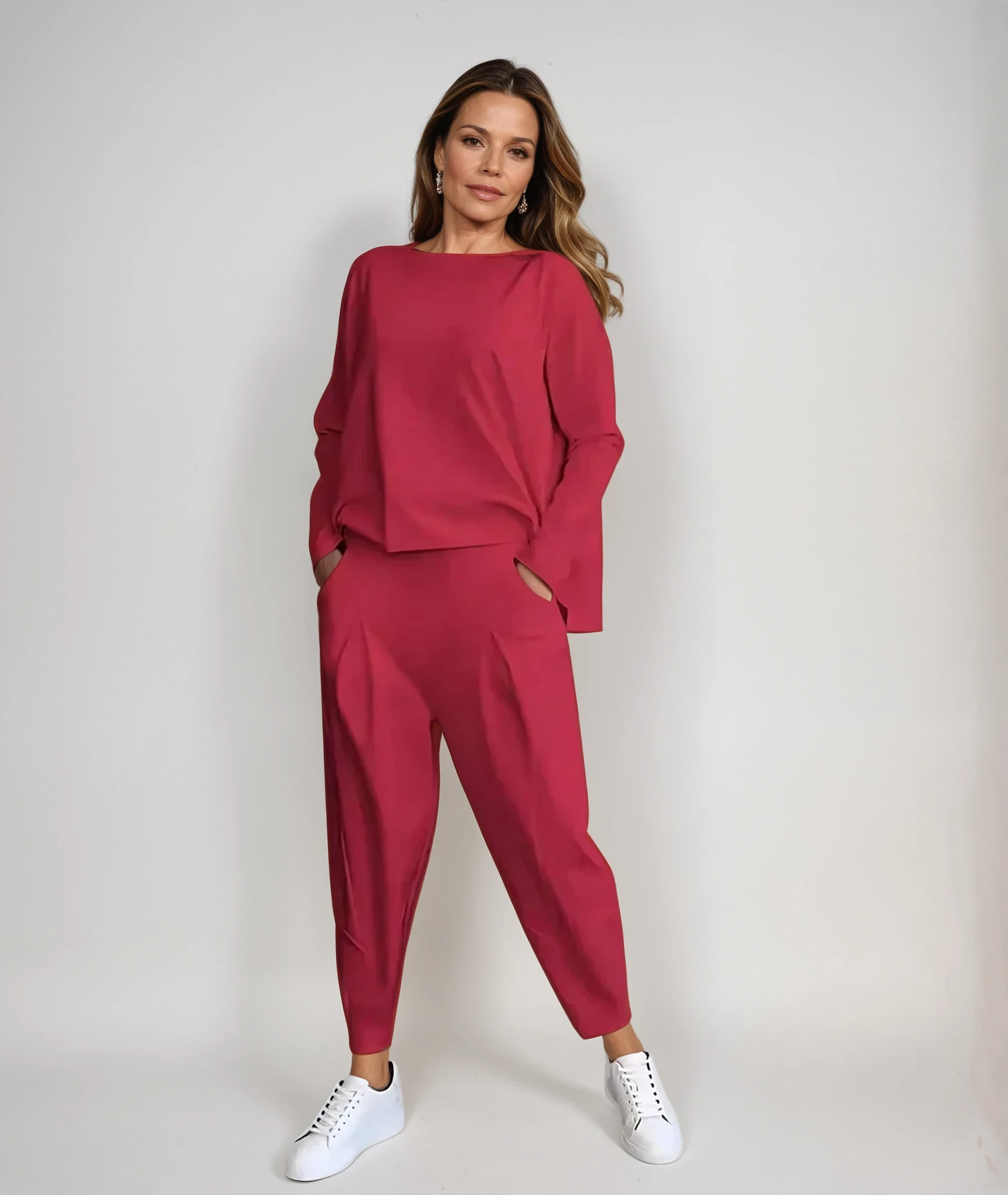 MAELYS – Set de Bumbac în Două Piese, Confortabil