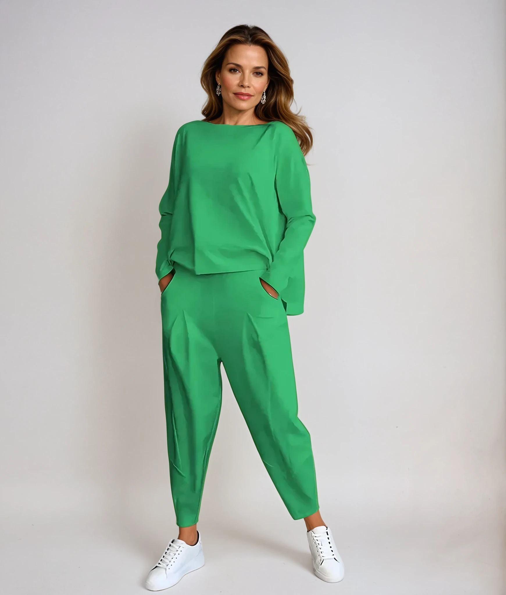 MAELYS – Set de Bumbac în Două Piese, Confortabil