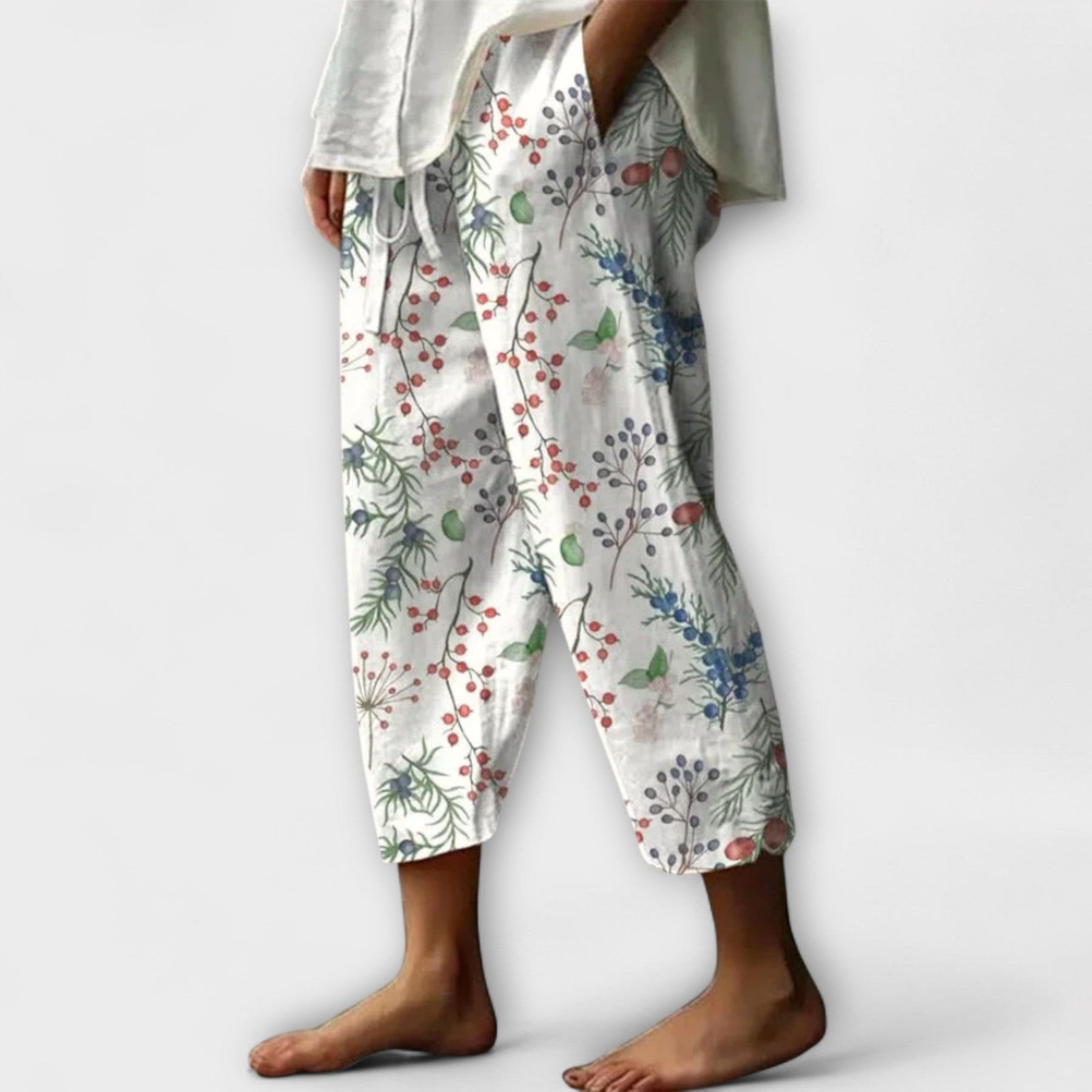 Airish - Pantaloni Largi cu Model